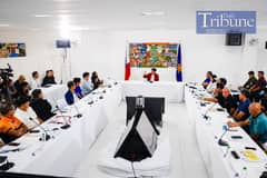 Marcos briefed on 'Enteng' aftermath